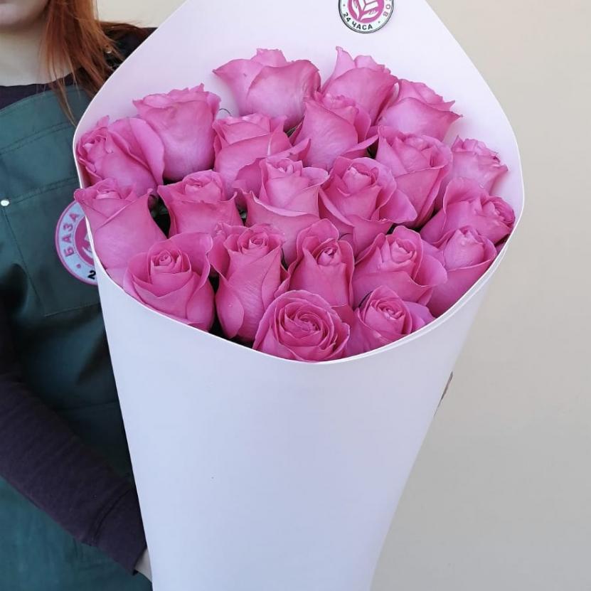 Букеты из розовых роз 70 см (Эквадор) articul: 34320