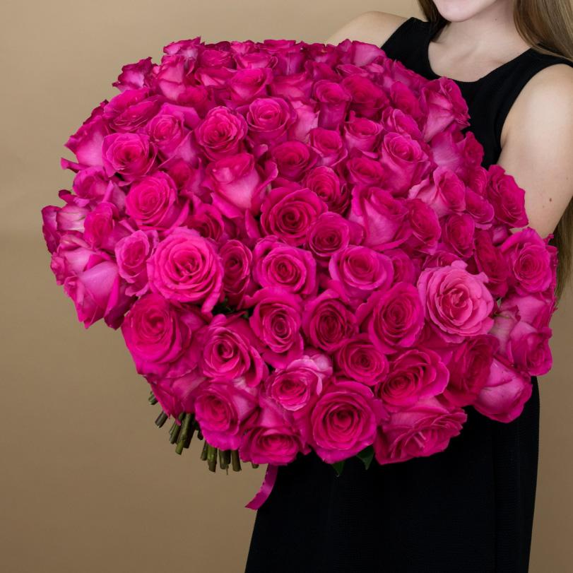 Букет розовых роз 40 см